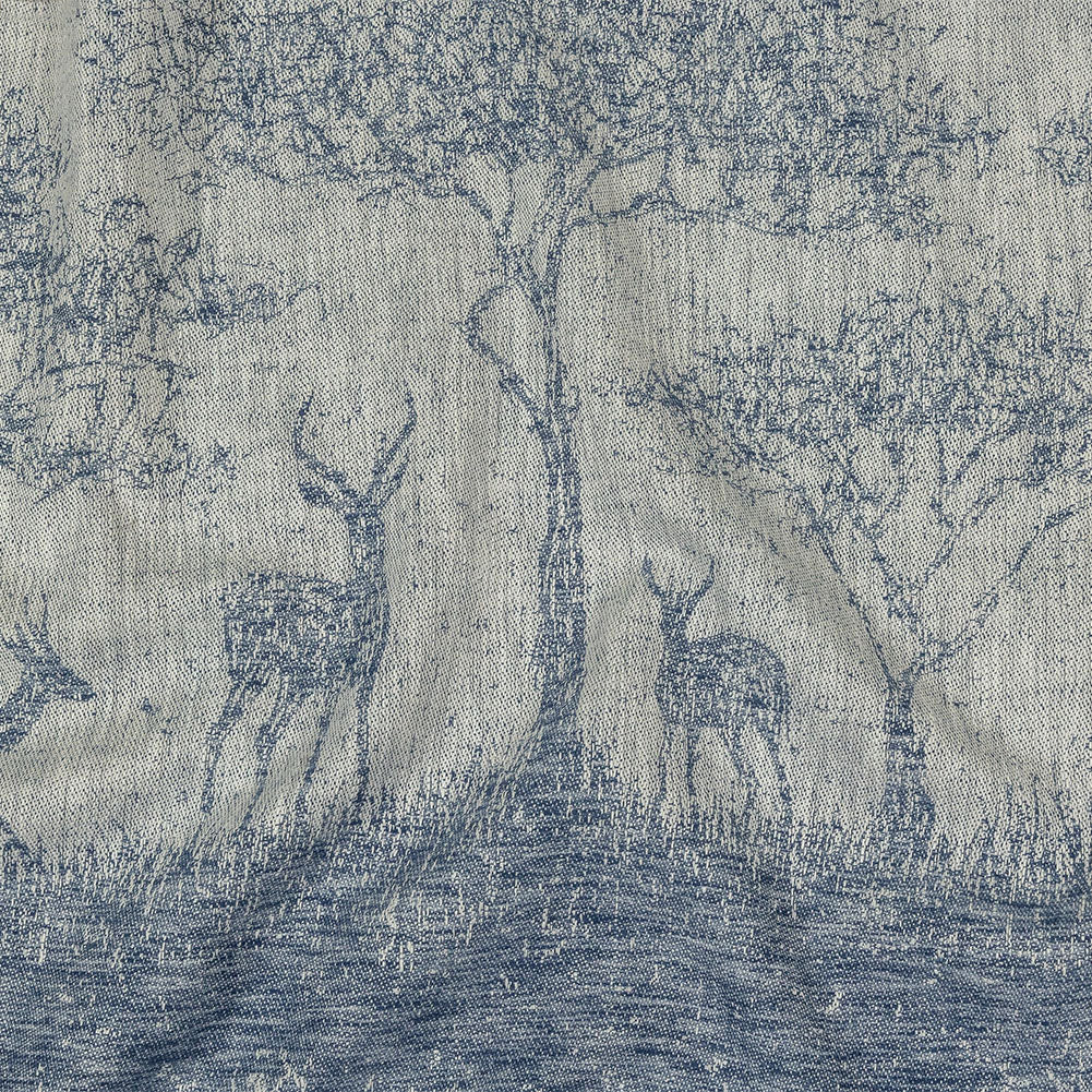 Drapery Jacquard Panel - Danube Antelope in the Wild - British Imported - Joann Fabrics