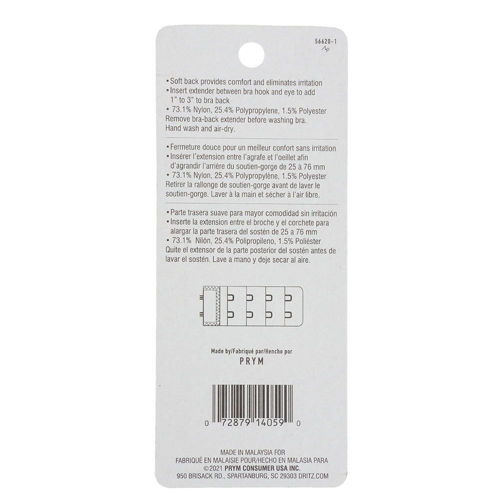 Dritz Black Bra Extender - 1.25