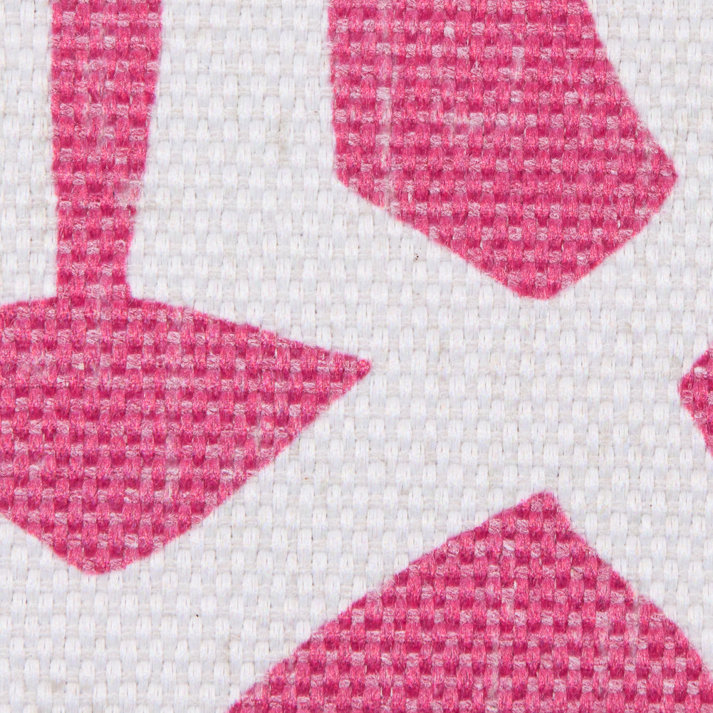 Pink Lattice Outdoor Polyester Canvas - Joann Fabrics