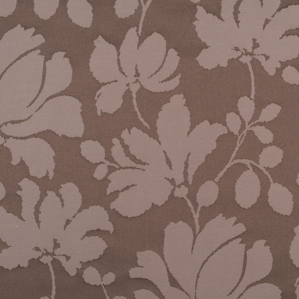 Brown Floral Polyester Sateen/Jacquard - Joann Fabrics