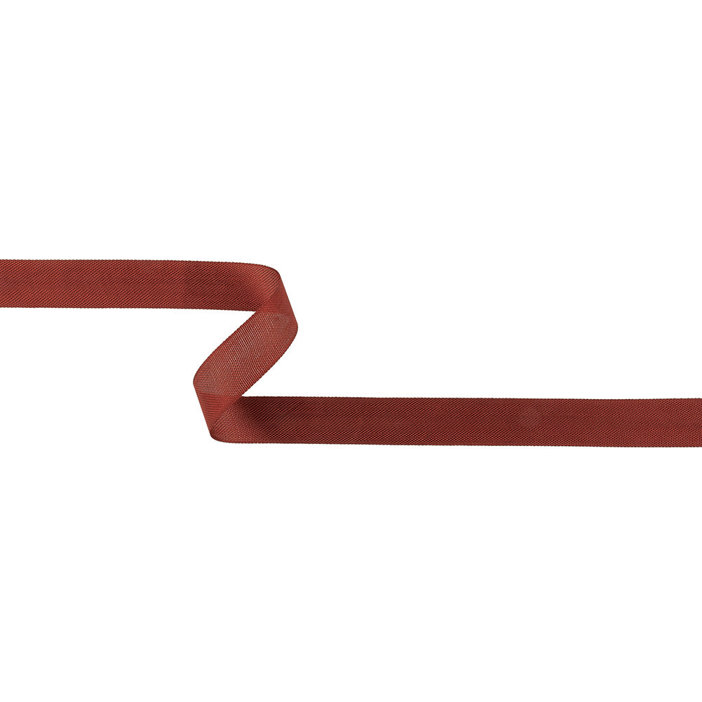 Russet Woven Rayon Seam Binding - 0.5625
