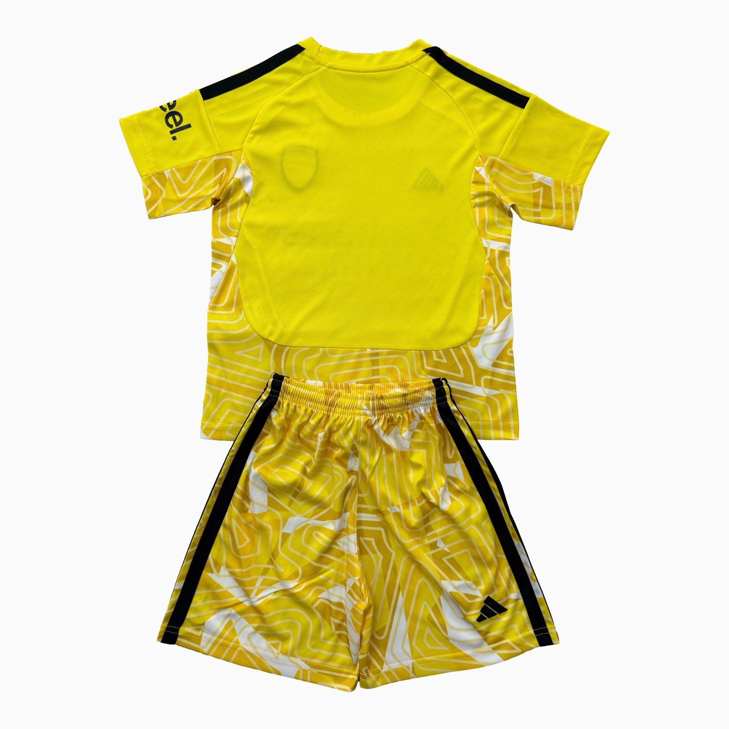 Arsenal 26-27 Yellow Goalkeeper Kids Kit - UnitedFutballJersey