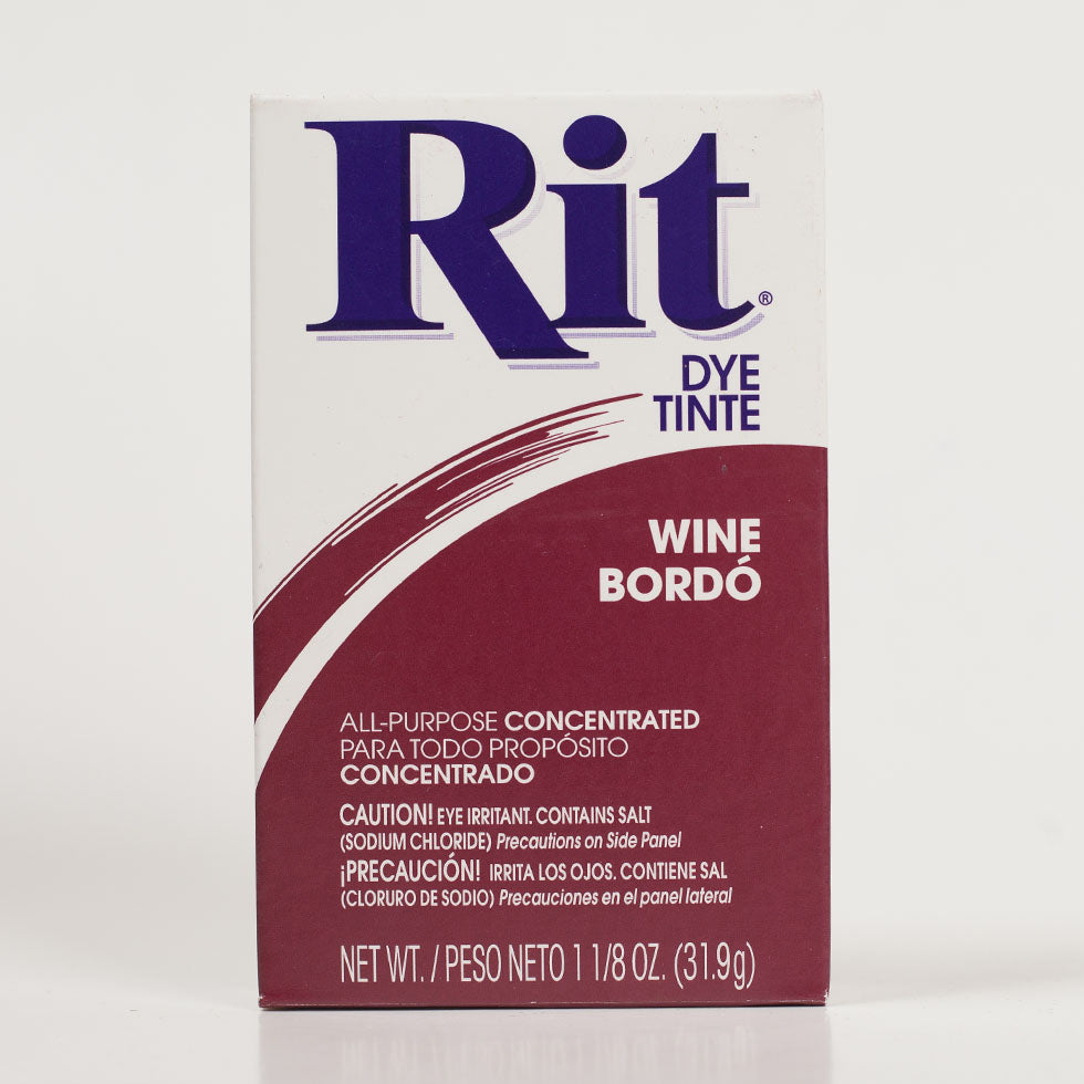 Rit All-Purpose Box Fabric Dye - Wine - 1 1/8oz - Joann Fabrics