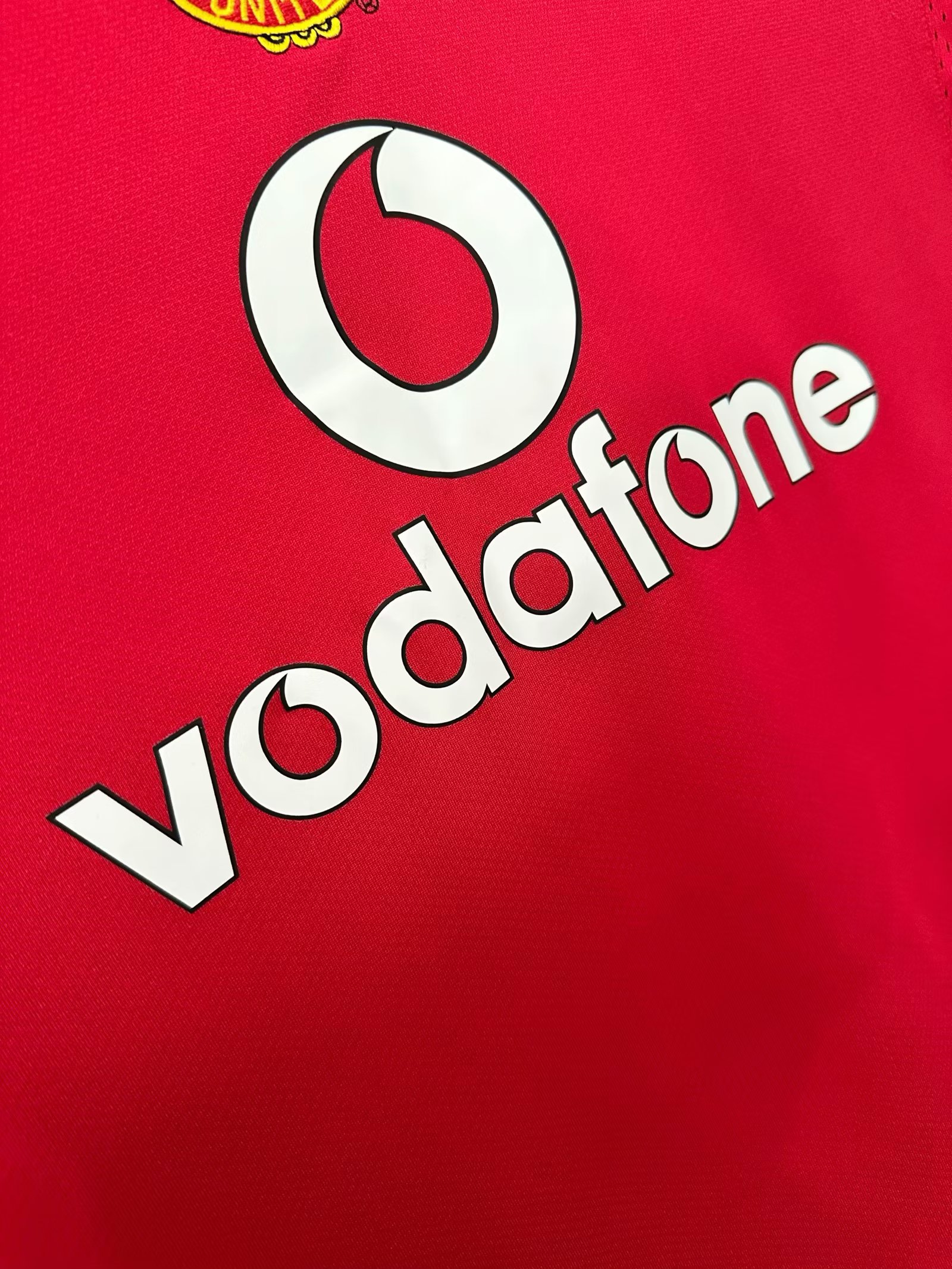 2005/2006 Retro Manchester United Home Football Shirt 1:1 Thai Quality