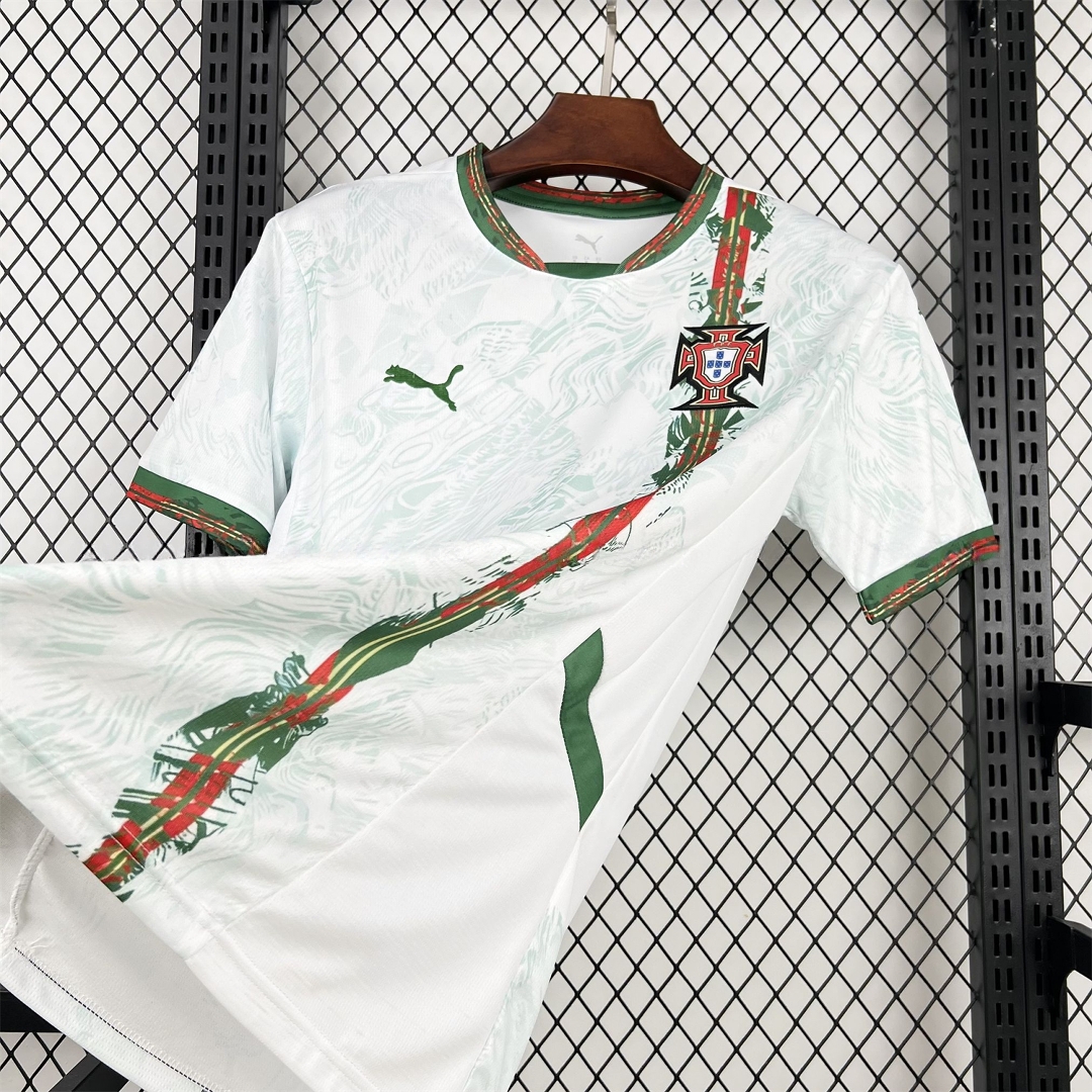 Portugal 2026 Pale Mint Green With Moss Green Special Jersey - Fans Version - UnitedFutballJersey