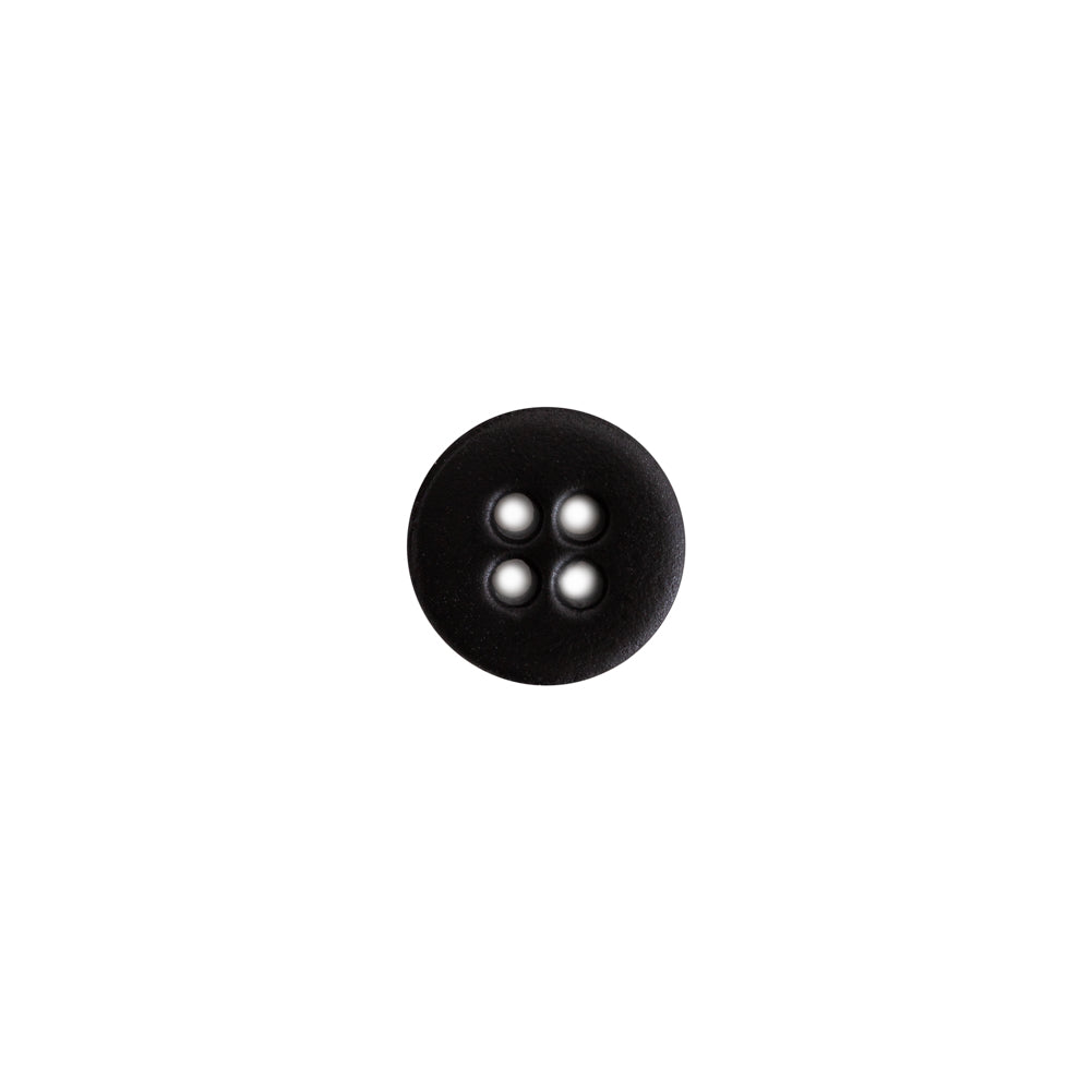 Italian Black Plastic 4-Hole Button - 16L/10mm - Joann Fabrics