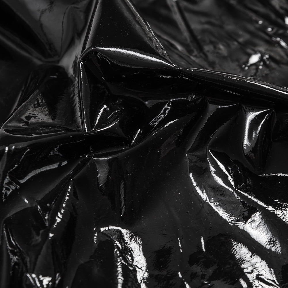 Medium Black Patent Lamb Leather - Joann Fabrics