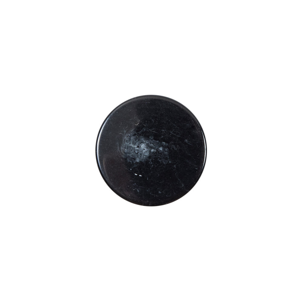 Italian Black Glossy Plastic Button - 24L/15mm - Joann Fabrics