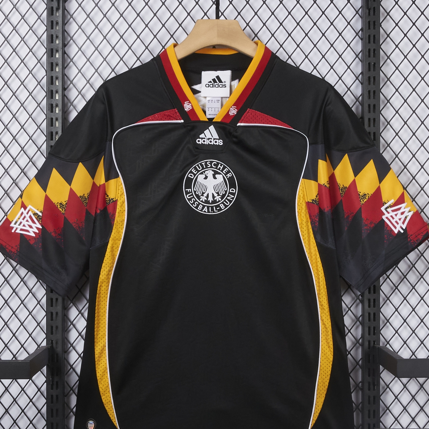 Germany 2026 Retro Style Black Jersey - Fans Version - UnitedFutballJersey