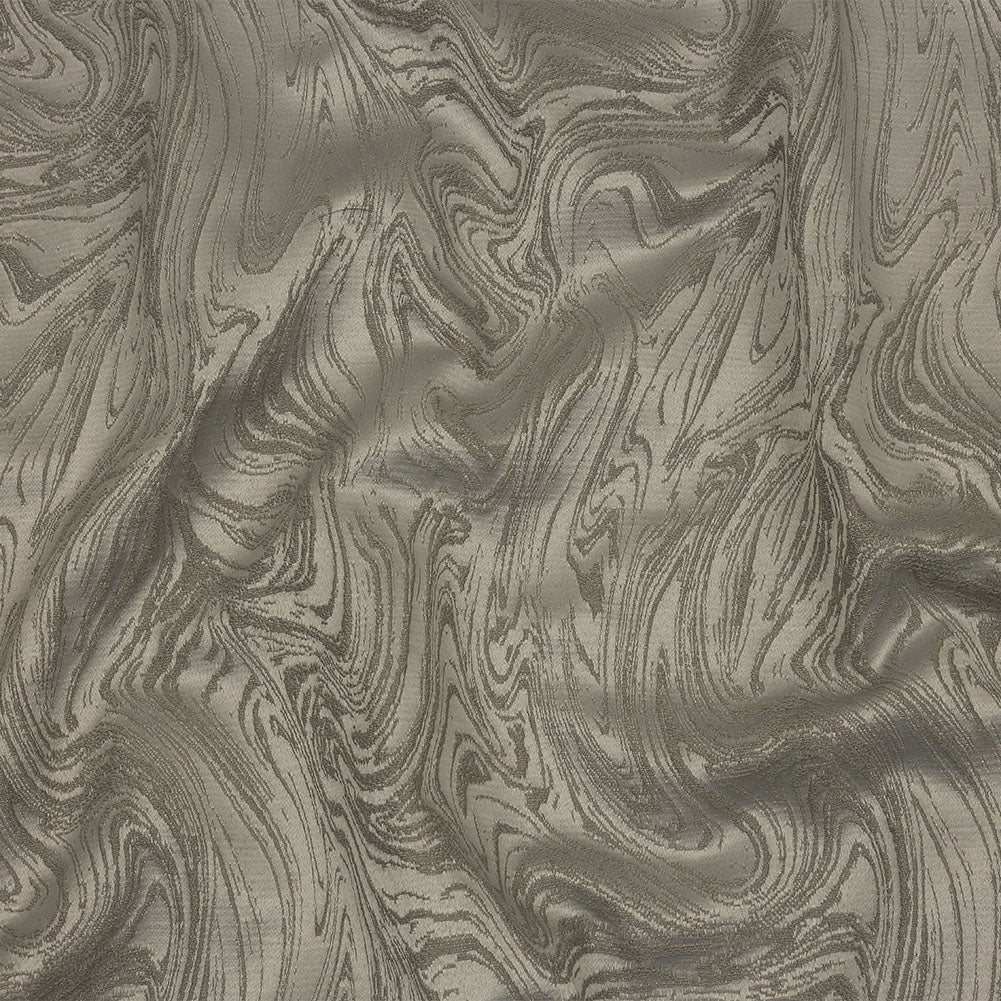 Cotton and Recycled Polyester Drapery Jacquard - Slate Marbled Lines - British Imported - Joann Fabrics