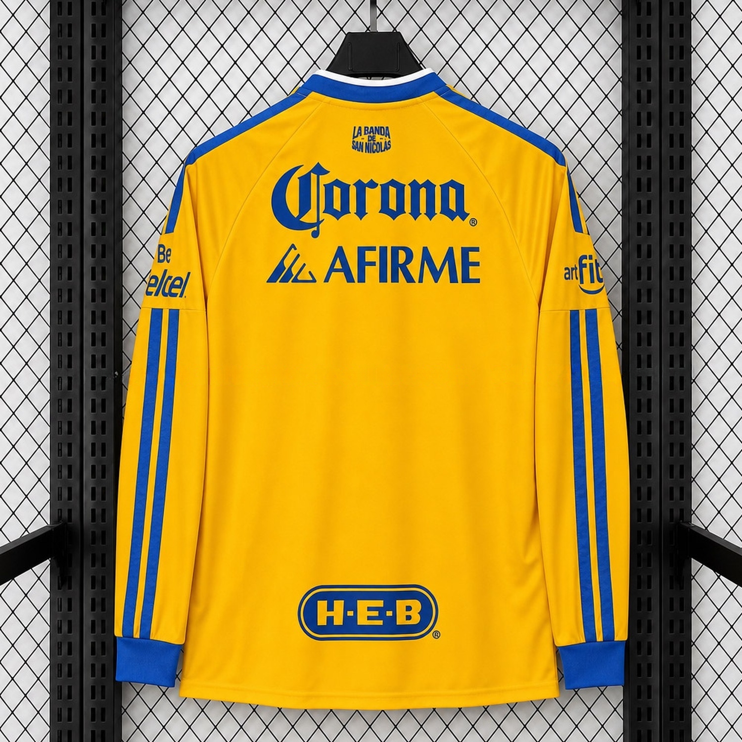 Tigres UANL 26-27 Home Long Sleeves Jersey - Fans Version - UnitedFutballJersey