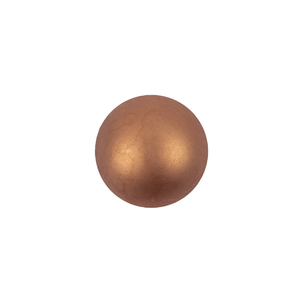 Italian Bronze Iridescent Ball Shank Back Button - 22L/14mm - Joann Fabrics