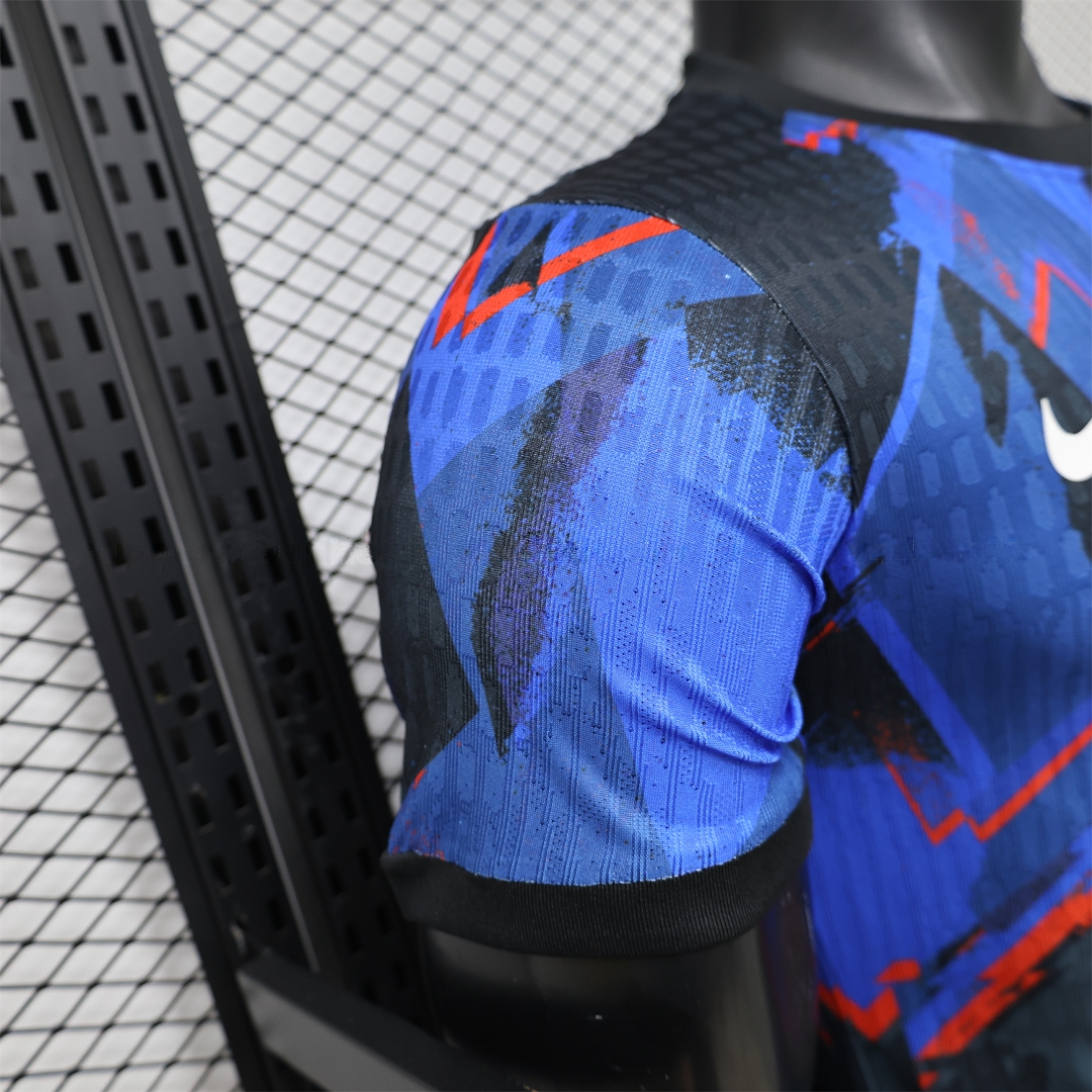 Croatia 2026 Blue And Black Special Jersey - Player Version - UnitedFutballJersey