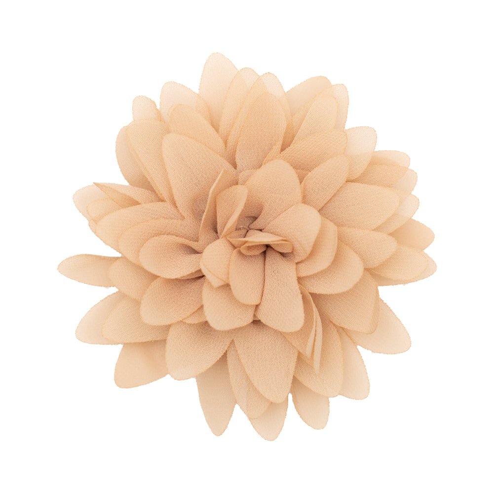 Italian Beige 3D Flower Applique - 4