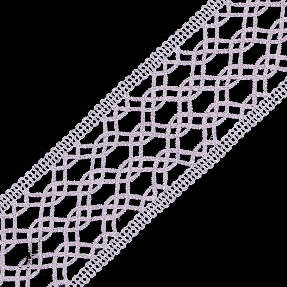 Light Pink European Crochet Trim - 2.25
