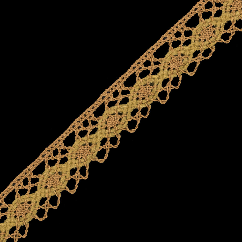 Gold European Crochet Trim - 0.75