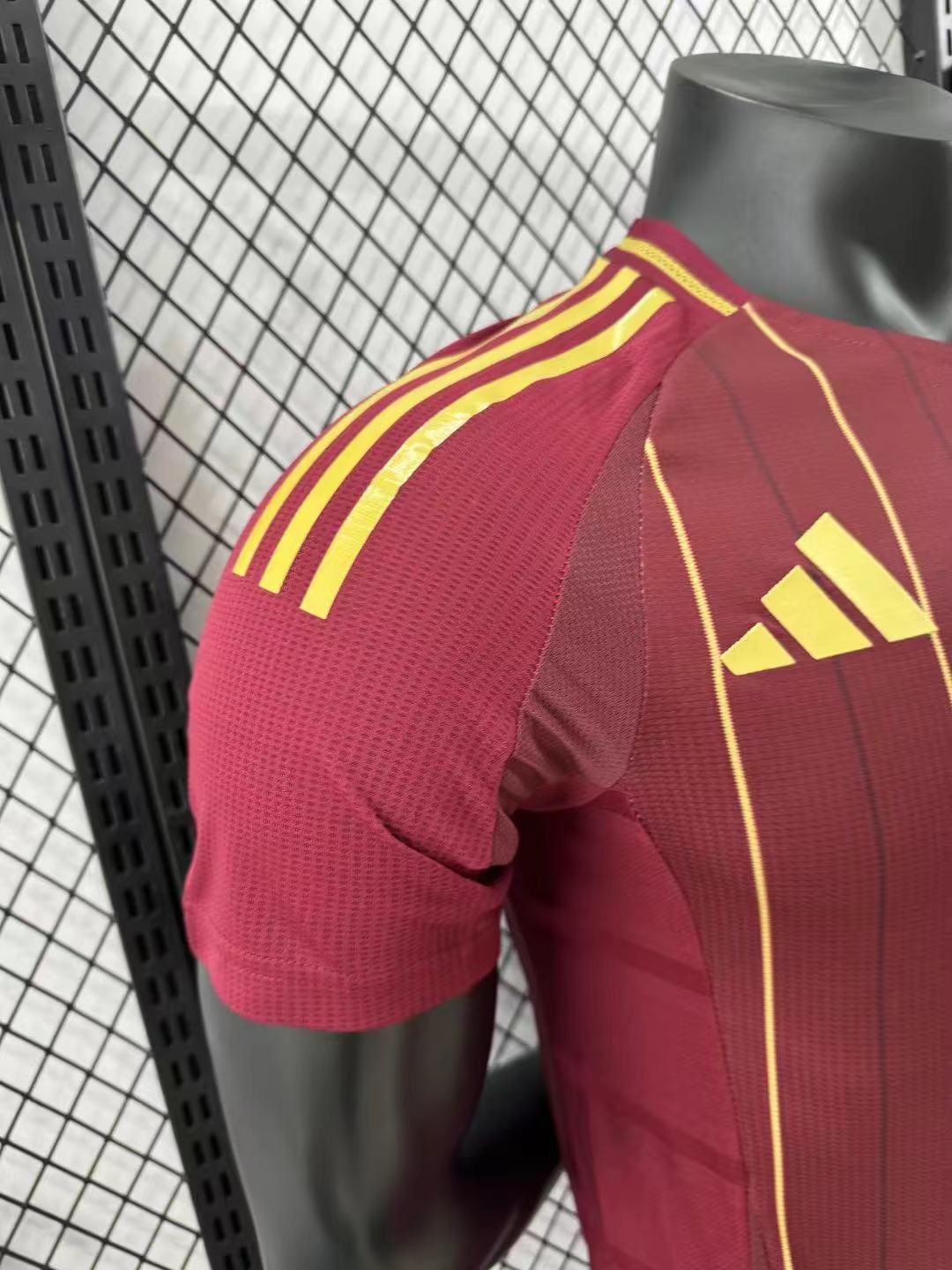2024/2025 Player Version Roma Home Soccer Jersey 1:1 Thai Quality