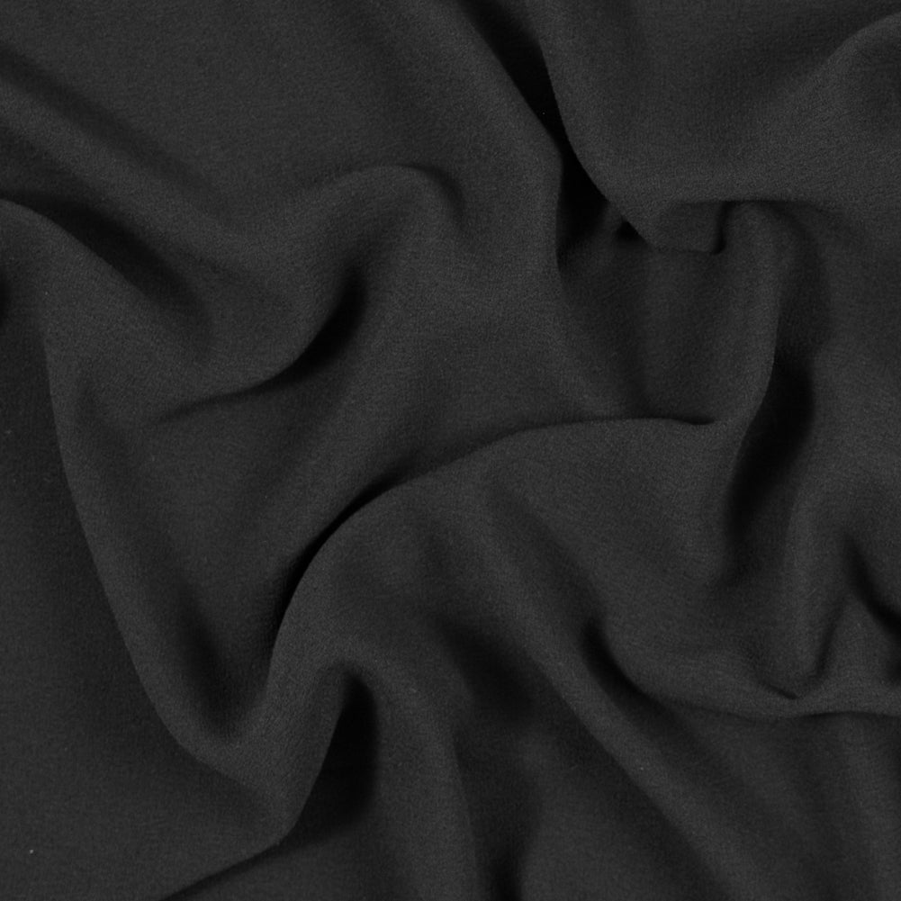 Italian Black Stretch Polyester Crepe - Joann Fabrics