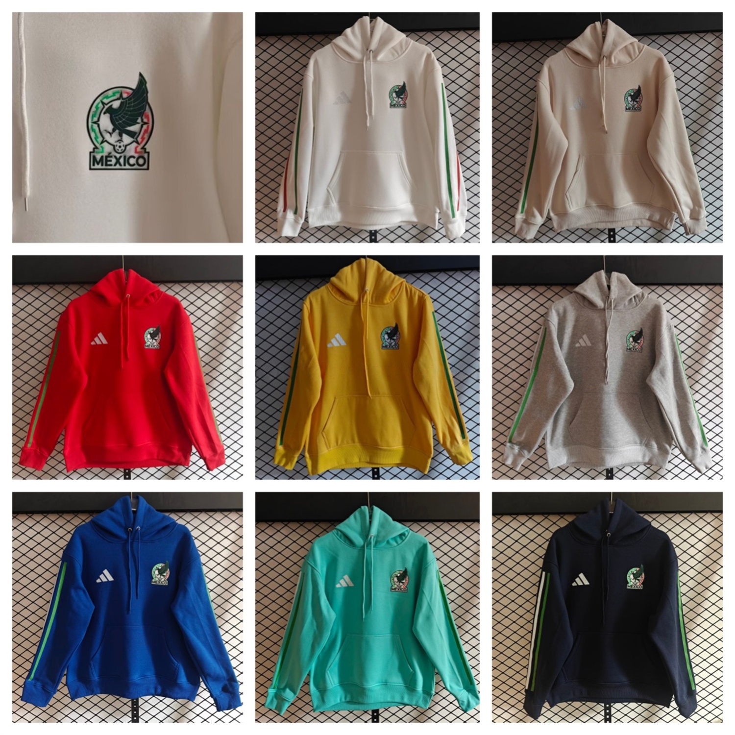 Mexico 2026 Away Unisex Pullover Hoodie - UnitedFutballJersey