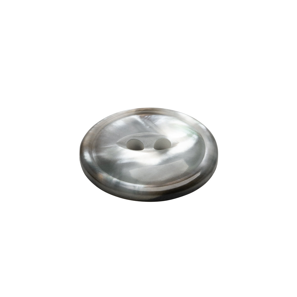 Plastic 2-Hole Button - 32L/20mm - Translucent Gray Swirl - Joann Fabrics