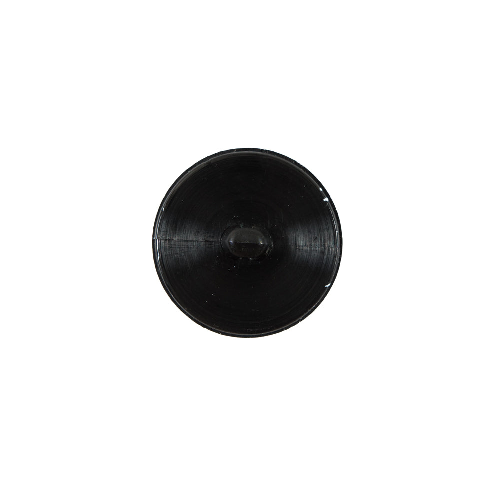 Italian Black and White Speckled Plastic Button - 24L/15mm - Joann Fabrics