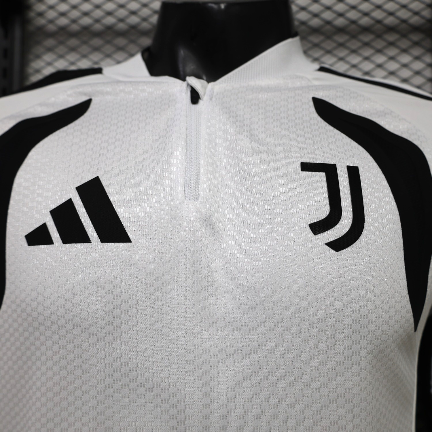 Juventus 26-27 White Long Sleeves Training Jersey - Player Version - UnitedFutballJersey