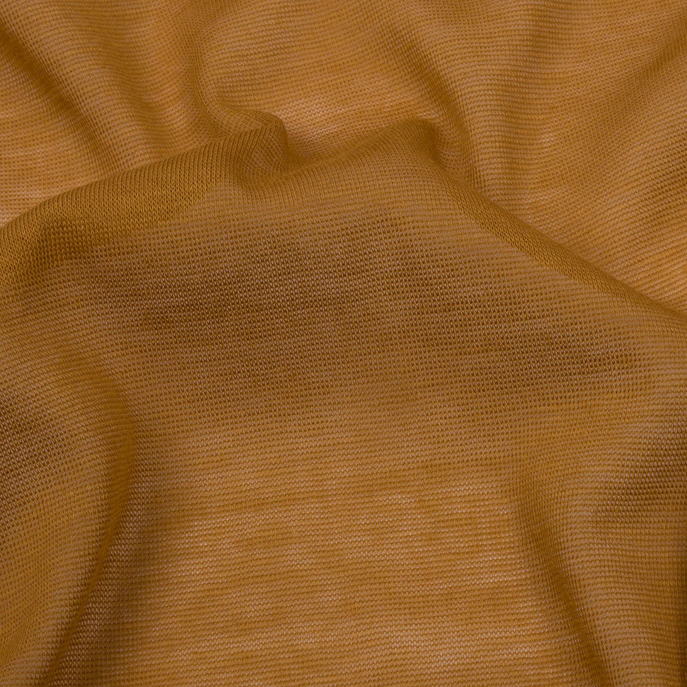 Famous Designer Ochre Featherweight Cotton Jersey - Joann Fabrics