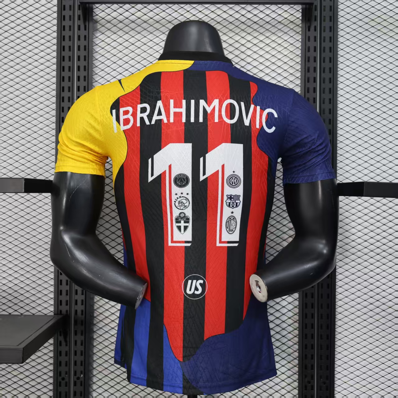 2025/2026 Player Version AC Milan Ibrahimović Commemorative Edition Football Jersey 1:1 Thai quality