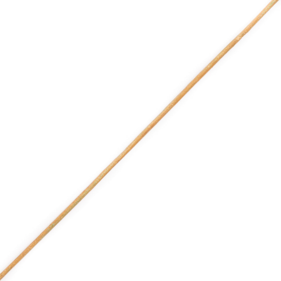 Metallic Gold Leather Cord - 1mm - Joann Fabrics