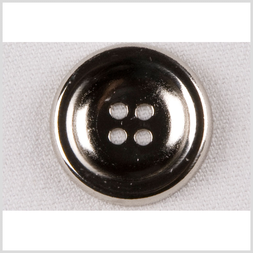 Silver Metal Coat Button - 40L/25.5mm - Joann Fabrics
