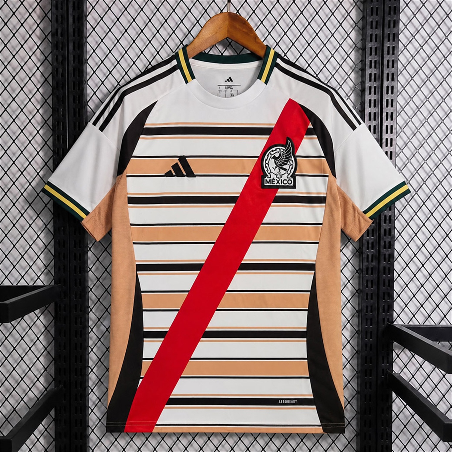 Mexico 2026 White And Yellow Special Jersey - Fans Version - UnitedFutballJersey