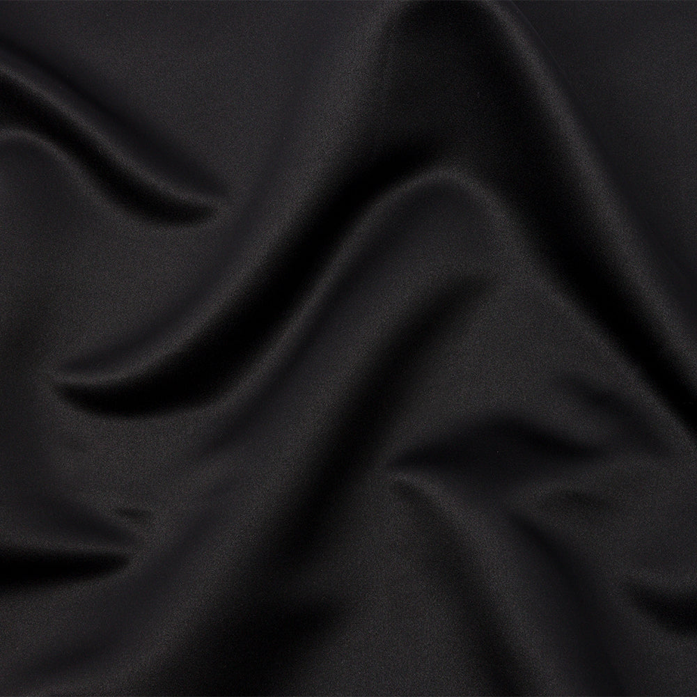 Polyester Duchess Satin - Black - Dominique Collection - Joann Fabrics