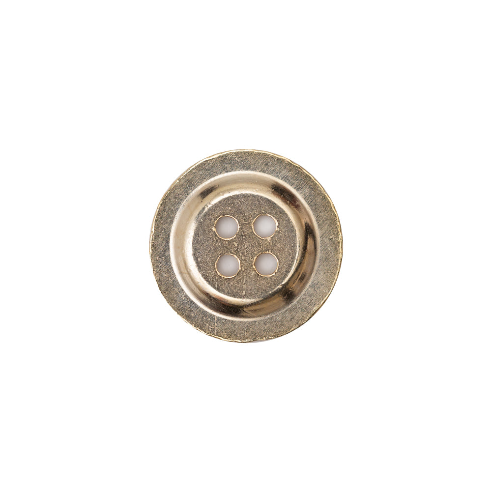 Italian Gold Ornate Metal Zamac Button - 24L/15MM - Joann Fabrics
