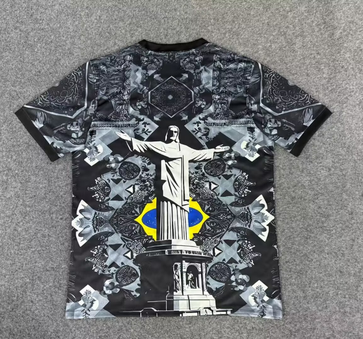 2025/2026 Brazil Goddess Black Football Shirt 1:1 Thai Quality