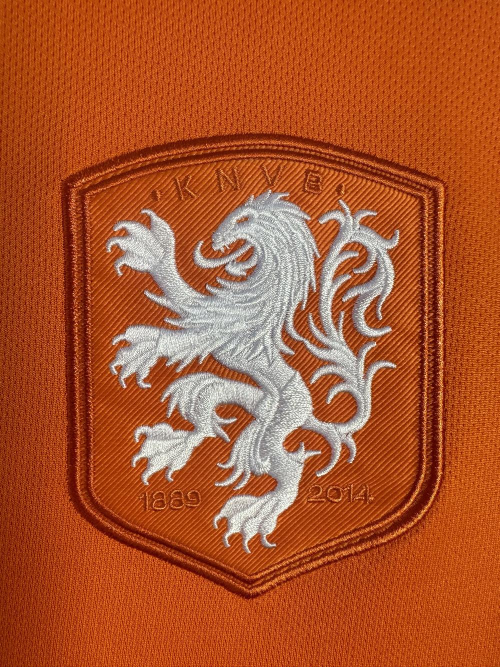 2014 Retro Netherlands Home Football Shirt 1:1 Thai Quality