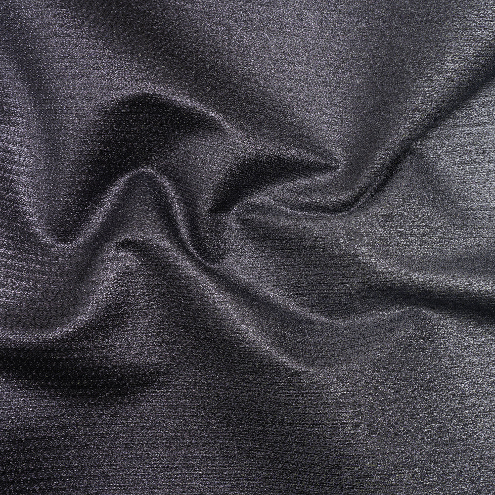 Metallic Luxury Brocade - Gray and Navy Crackled Ombre - Joann Fabrics