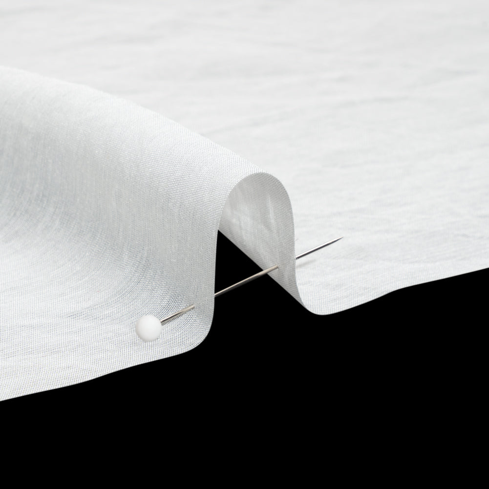 Famous Australian Designer White Cotton and Polyester Voile - Joann Fabrics