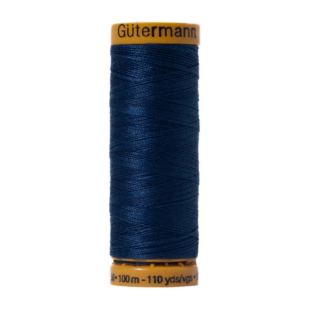 Gutermann Natural Cotton Thread 100m - 6290 Midnight Blue - Joann Fabrics