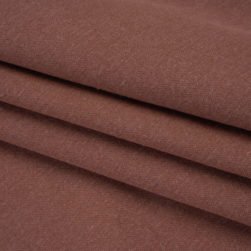 Brushed Cotton and Linen Woven - Mulberry - British Imported - Joann Fabrics