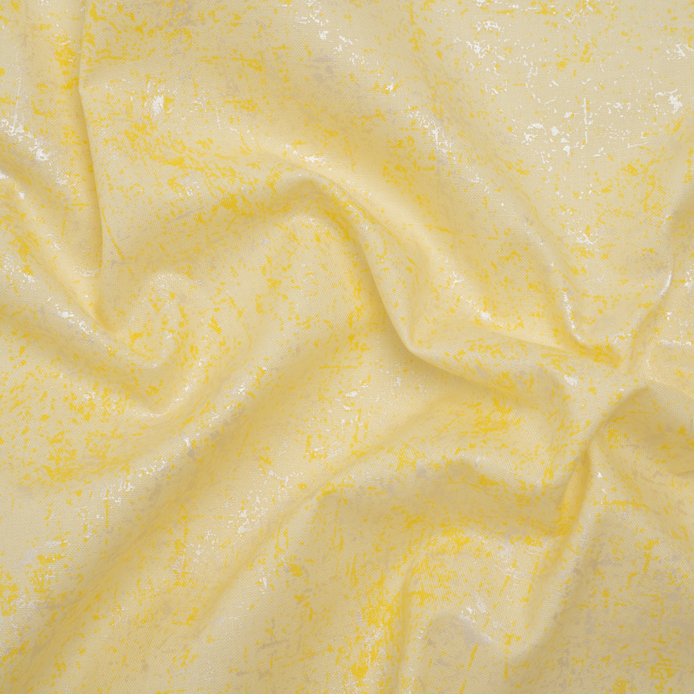 Pearl Finish Quilting Cotton by Patrick Lose for Northcott - Lemonade Sorbet Textural Abstract - Glisten Collection - Joann Fabrics