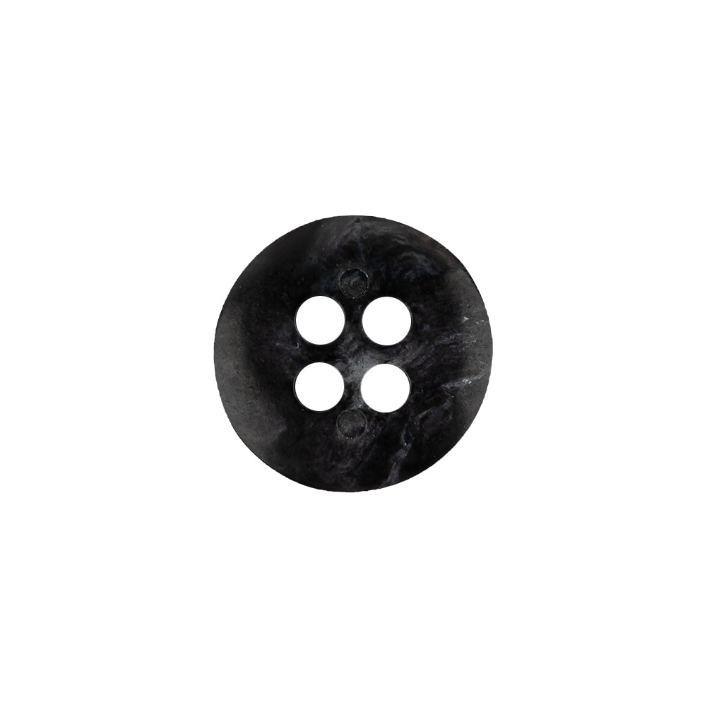 Phantom and Light Gray Abstract Narrow-Rimmed 4-Hole Button - 24L/15mm - Joann Fabrics