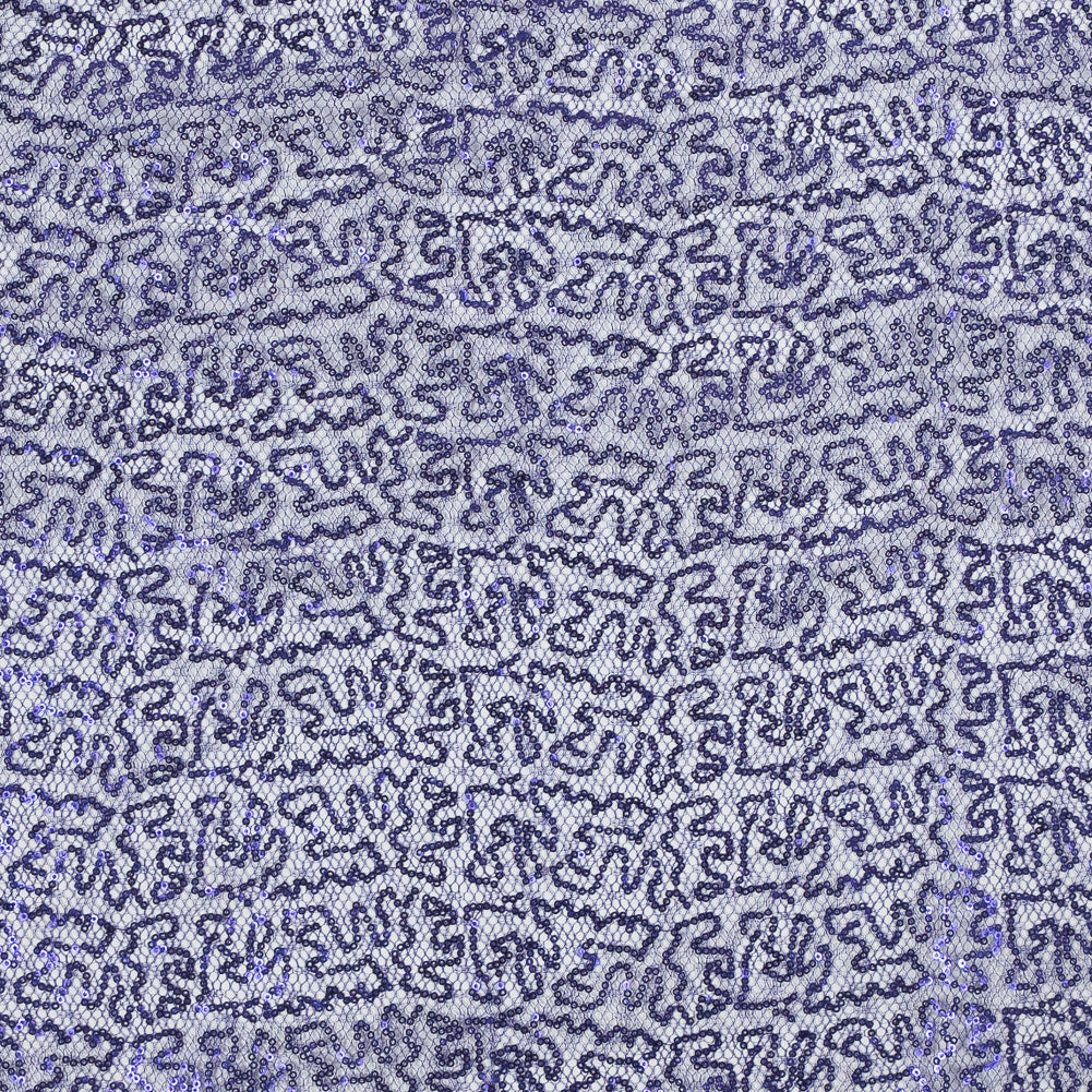 Netting with All-Over Circle Baby Sequins - Purple - Joann Fabrics