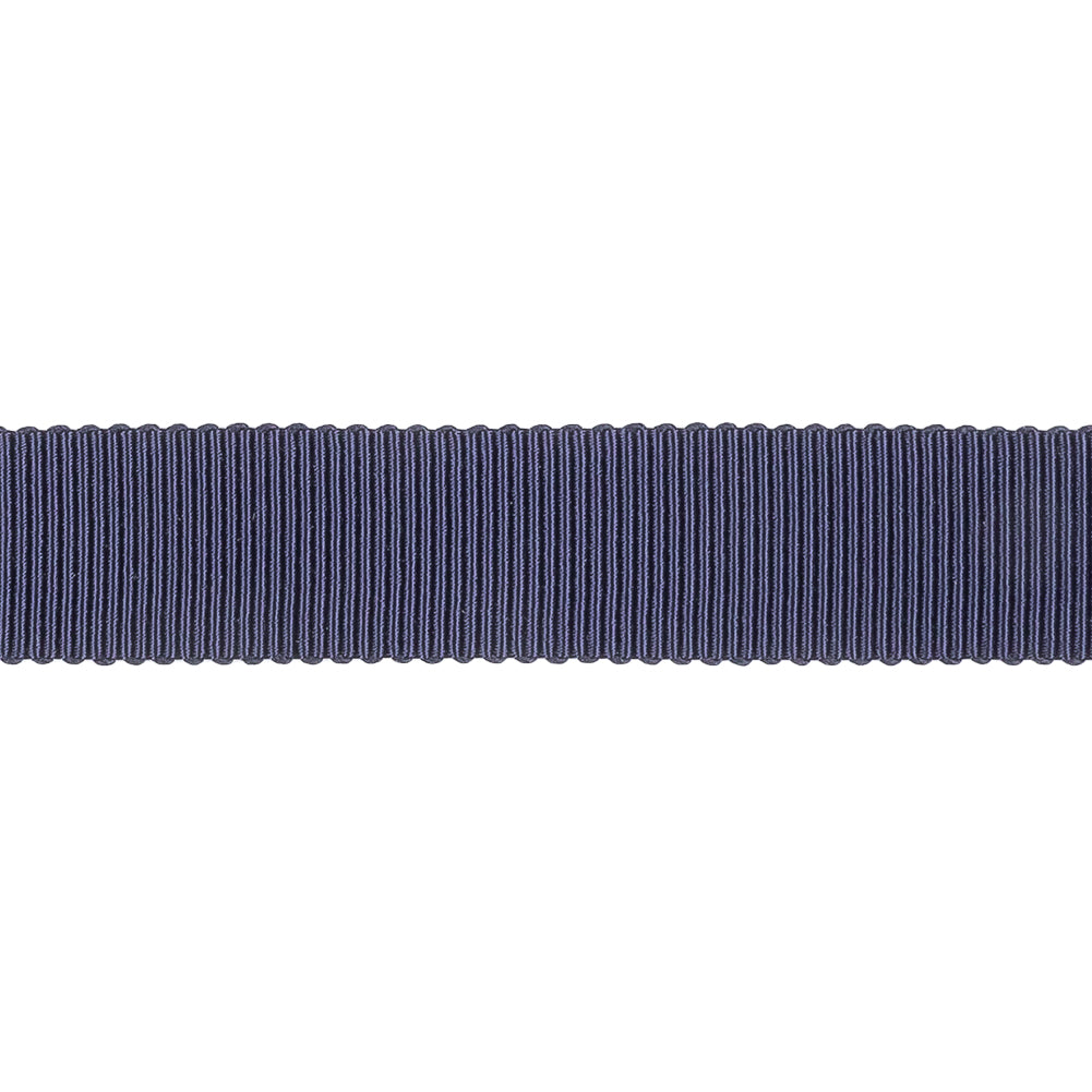 Dark Navy Recycled Polyester Petersham Grosgrain Ribbon - 15mm - Joann Fabrics