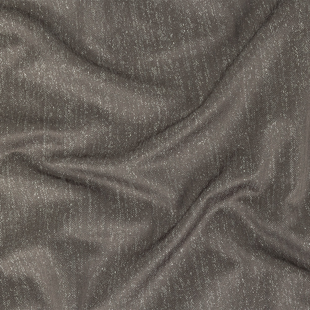 Metallic Drapery Woven - Charcoal - British Imported - Joann Fabrics