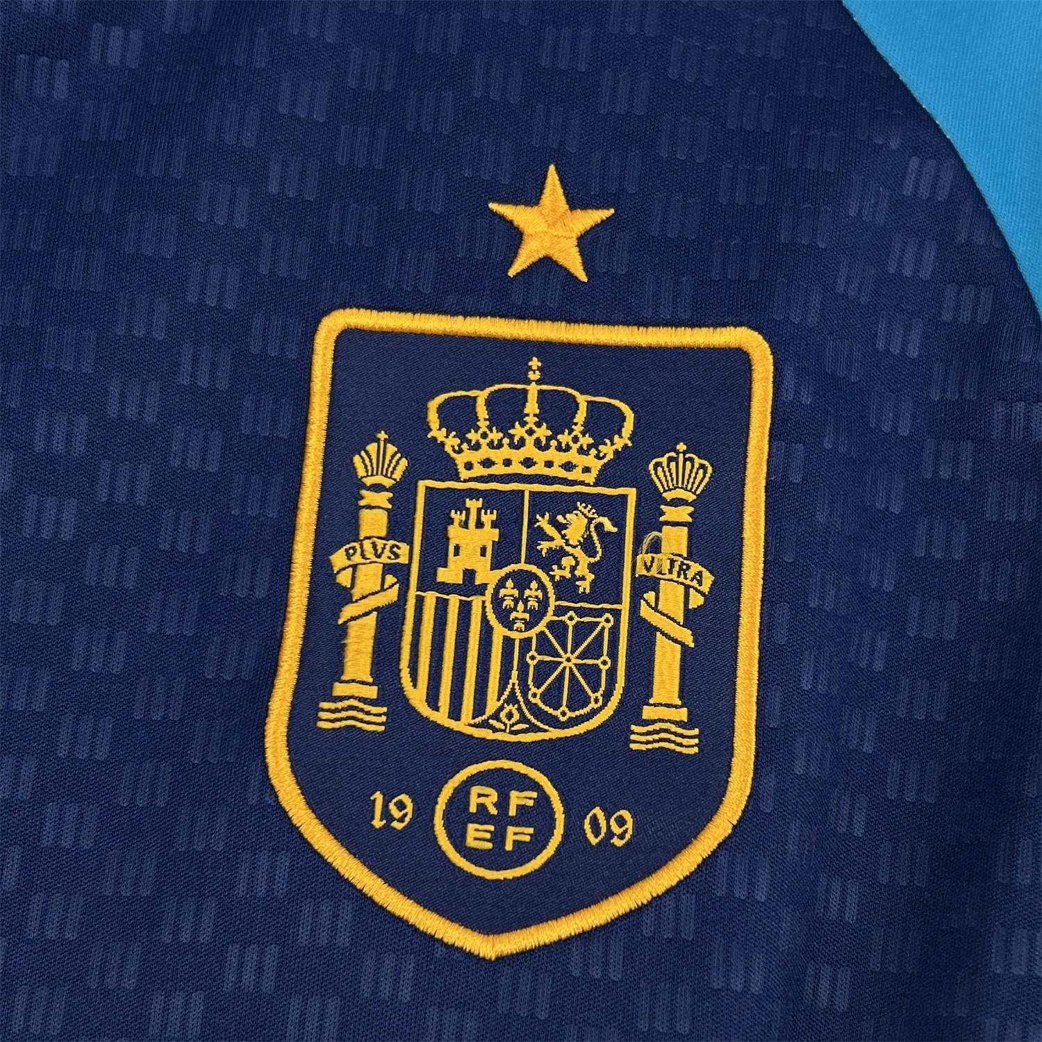 Spain 2026 Dark Blue Pre-Match Training Jersey - Fans Version - UnitedFutballJersey