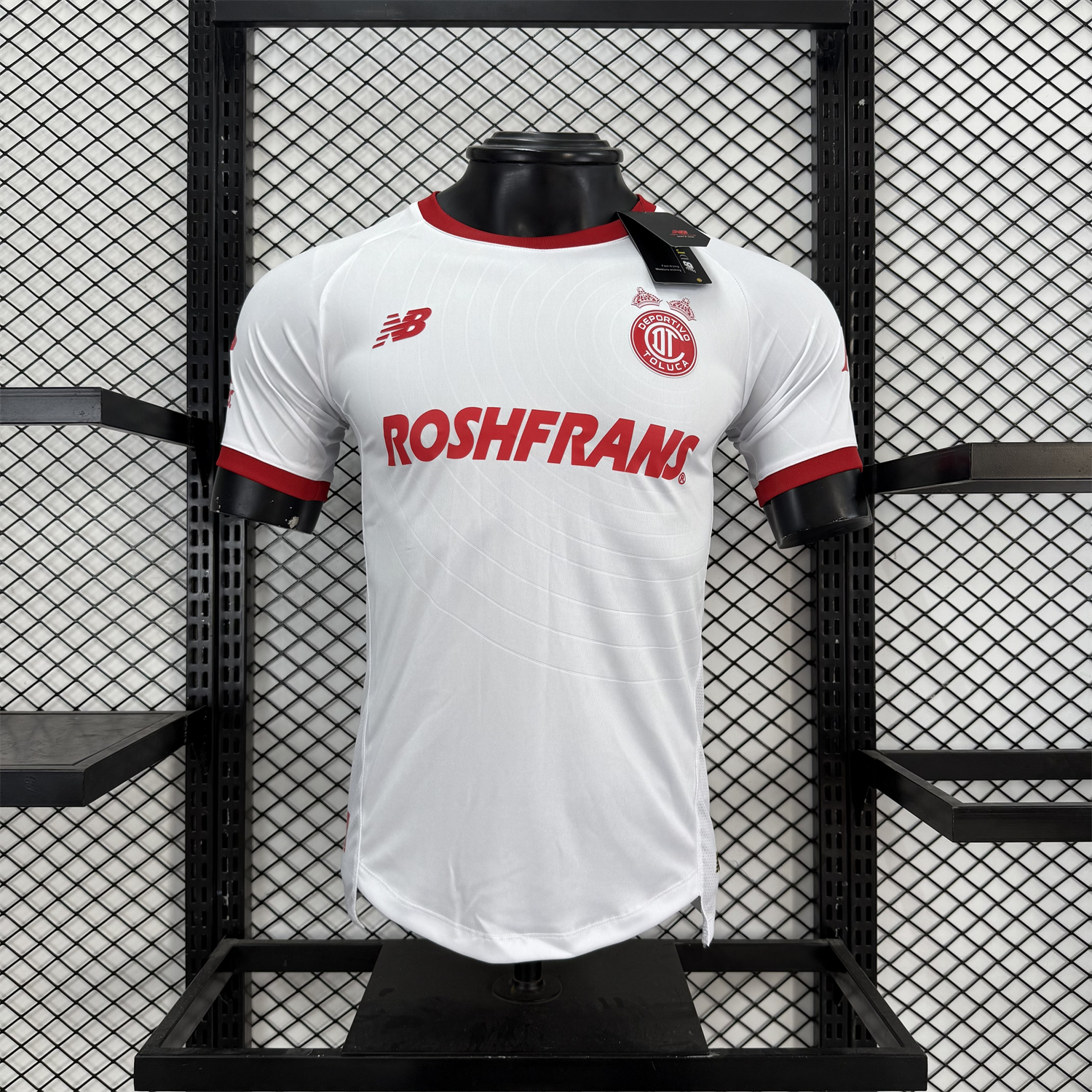 【The Double Winners】Toluca 25-26 White Special Jersey - Player Version - UnitedFutballJersey