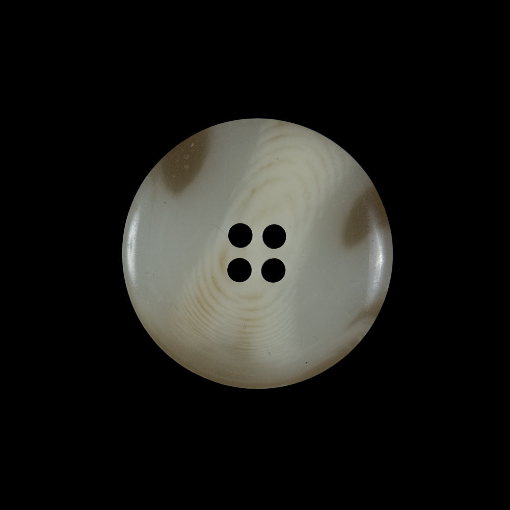 Ivory and Beige Horn Button - 36L/23mm - Joann Fabrics