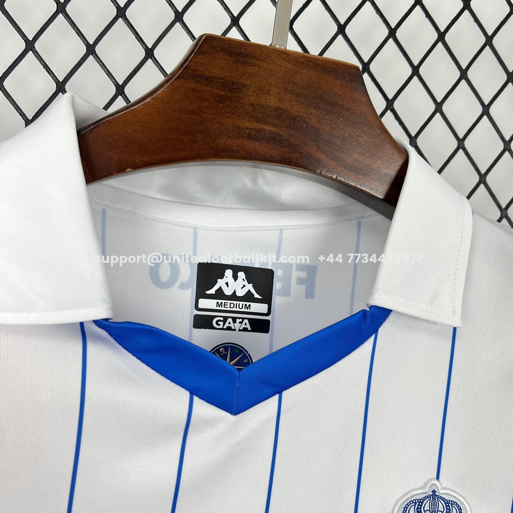 Deportivo de La Coruña 25-26 Retro Style White Polo Jersey - Fans Version - UnitedFutballJersey