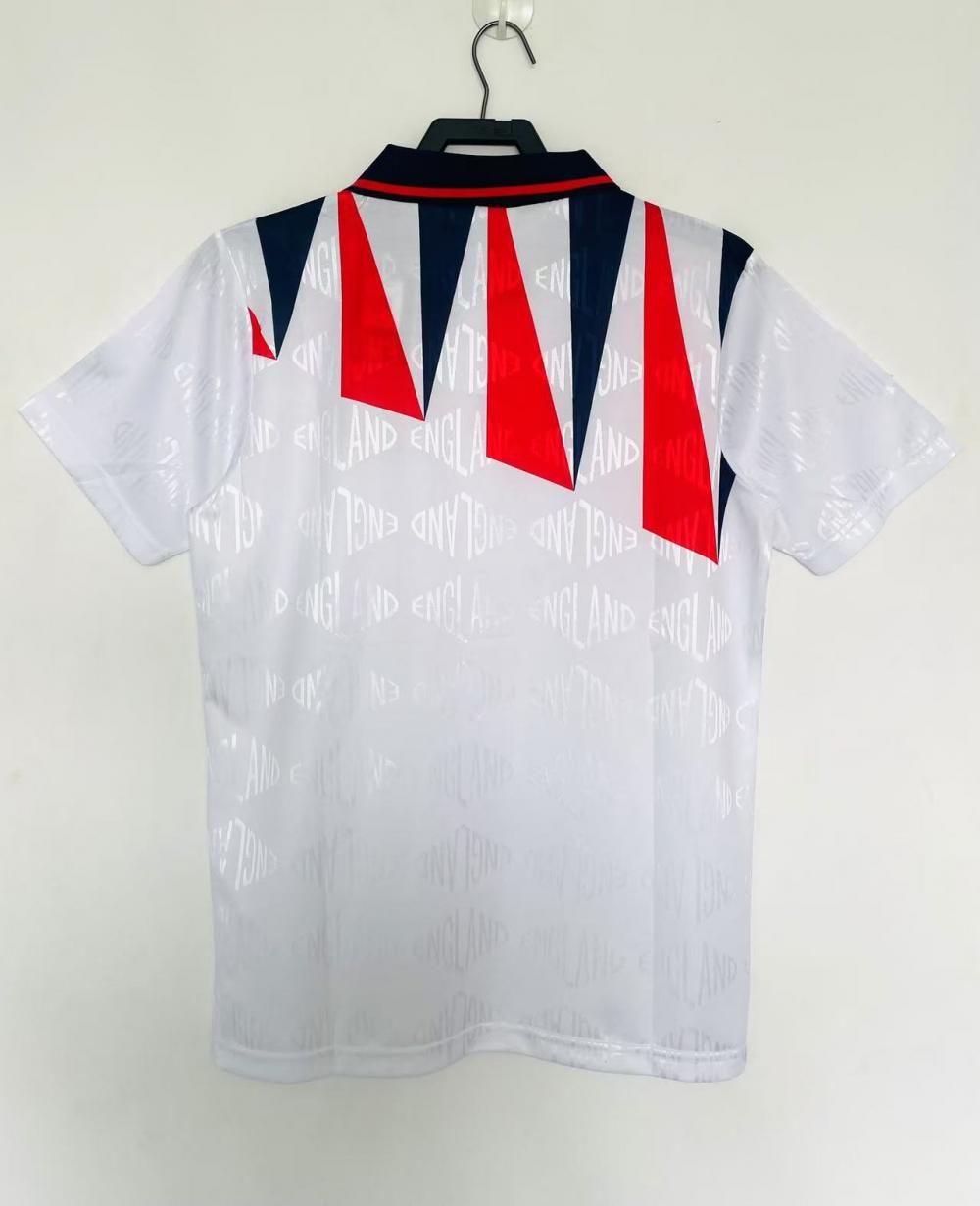 1992 Retro England Home Soccer Jersey 1:1 Thai Quality