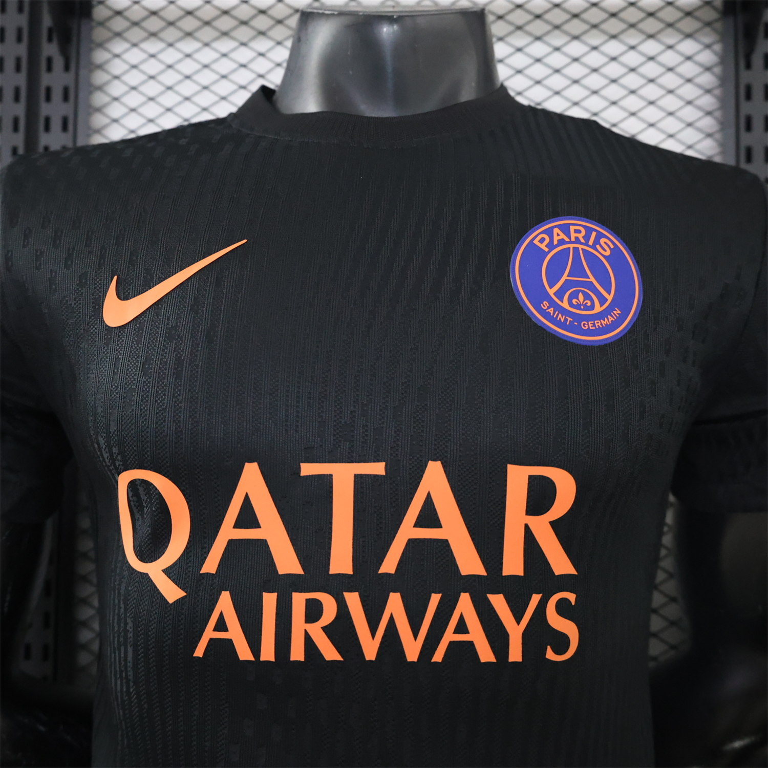 Paris Saint-Germain PSG 26-27 Black Training Jersey - Player Version - UnitedFutballJersey